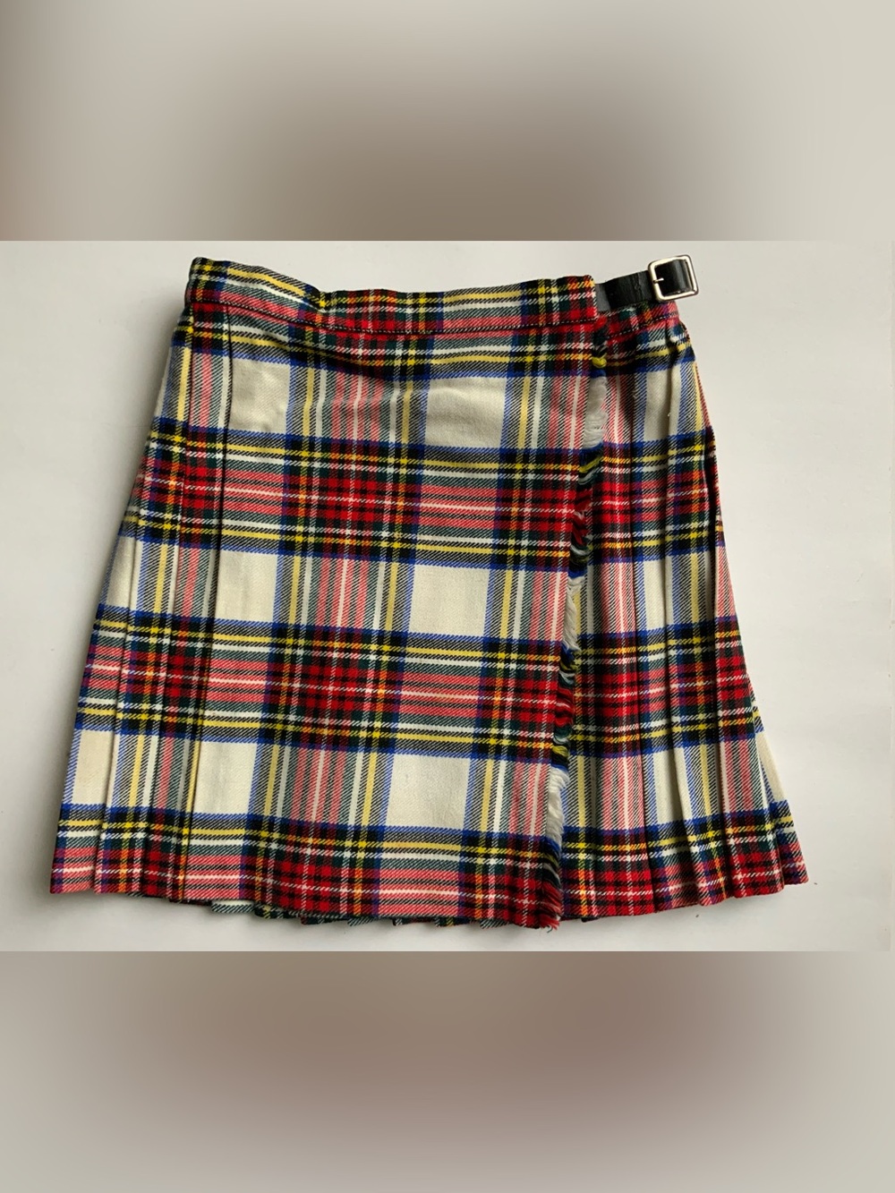 Vintage Child’s Tartan Pleated Kilt